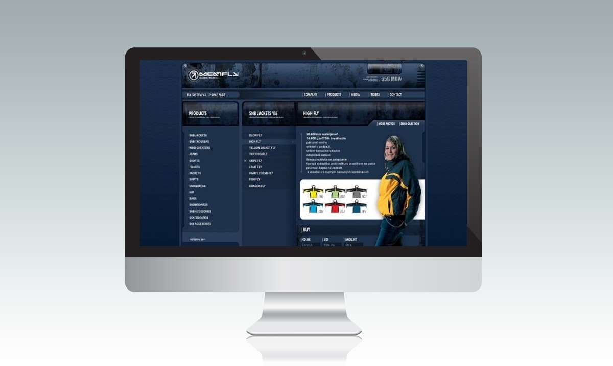 GRAFICKÝ NÁVRH PRO MEATFLY.CZ